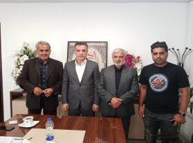 دعوت پدر زنده یاد هادی نوروزی از مدیرعامل برای چهارمین سالگرد