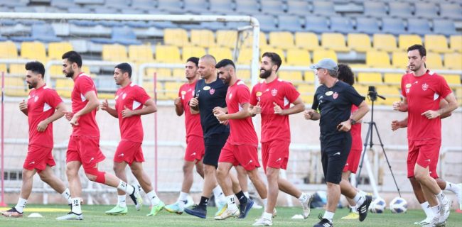آخرین تمرین پرسپولیس پیش از سفر به قطر +تصاویر