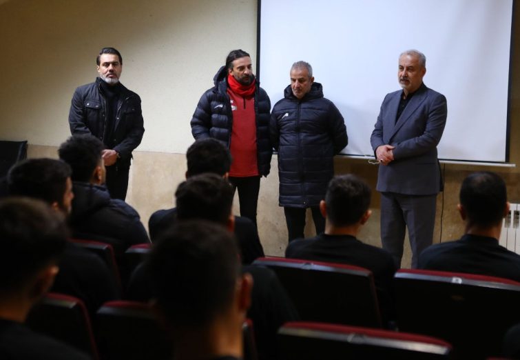 معارفه کارتال در محل تمرین پرسپولیس +تصاویر