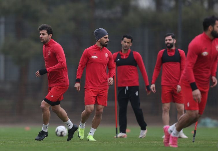 آغاز دوباره تمرینات پرسپولیس در تهران +تصاویر