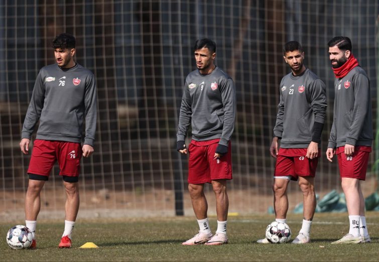 تمرین سه‌شنبه پرسپولیس در حضور ۳ مدیر باشگاه +تصاویر
