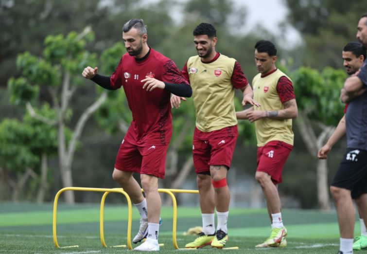 تمرین پرسپولیس بعد از تعطیلی یک روزه + تصاویر