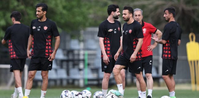 تمرین سنگین پرسپولیس با بازگشت یک مصدوم +تصاویر