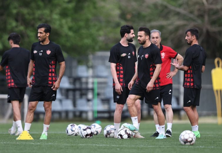 تمرین سنگین پرسپولیس با بازگشت یک مصدوم +تصاویر