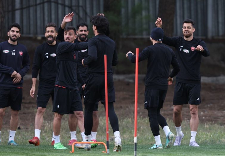 خط خورده های پرسپولیس برای بازی امروز