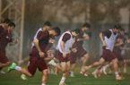 تمرین یکشنبه پرسپولیس زیر طوفان و باران شدید +تصاویر