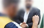 لحظه دستبند زدن به ضارب افشین پیروانی +عکس
