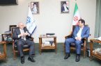 دیدار کلانی، استیل و حاج رحیمی‌پور با وزیر ورزش