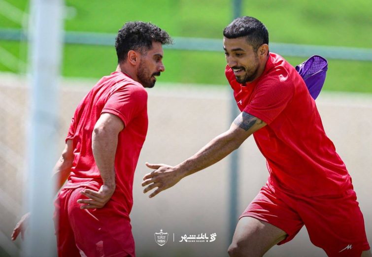 برگزاری تمرین شاداب پرسپولیس در نوبت صبح +تصاویر