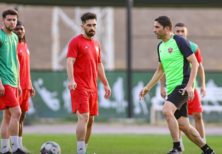 تمرین عصر جمعه پرسپولیس / بازگشت پورعلی‌گنجی و تاکید هاشمیان روی تاکتیک‌ها +تصاویر
