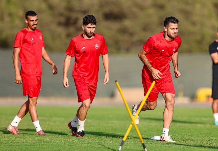 تمرین متنوع پرسپولیس در غیاب ملی‌پوشان +تصاویر