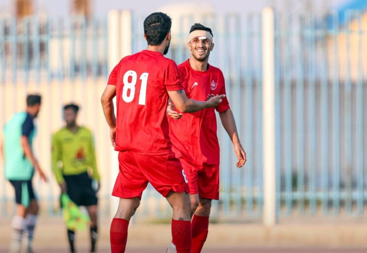 برتری یک بر صفر پرسپولیس مقابل آریو در آخرین بازی دوستانه +تصاویر