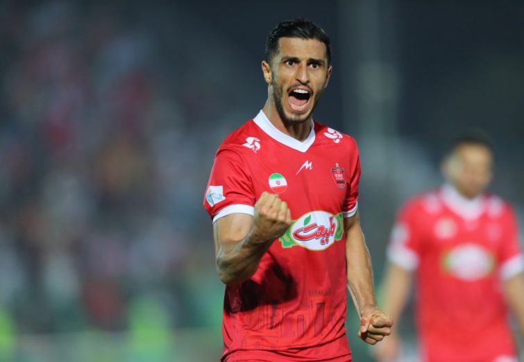 گزارش تصویری: بازی رفت پرسپولیس 1-1 فجرسپاسی