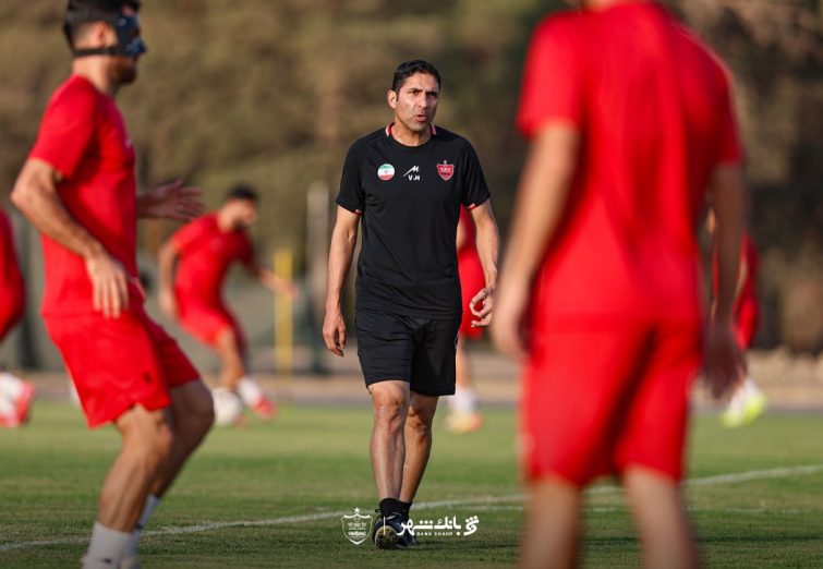 تمرین فردای پرسپولیس به روی خبرنگاران باز شد