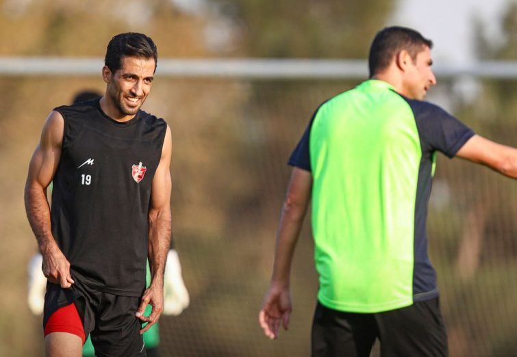 امیری از حضور در تمرین پرسپولیس منع شد
