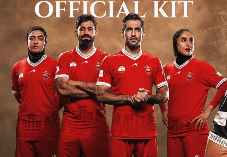 کیت فصل جدید پرسپولیس رونمایی شد +عکس