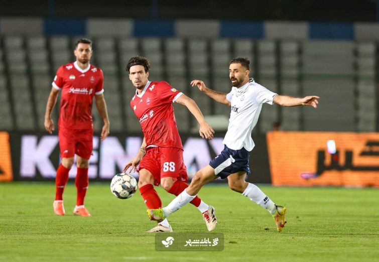 گزارش تصویری: بازی رفت پرسپولیس 0-0 ملوان