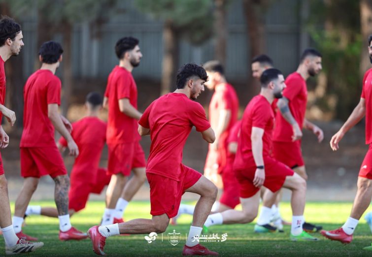 آخرین تمرین پرسپولیس پیش از بازی با چادرملو +تصاویر