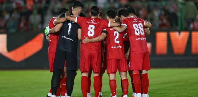برتری پرسپولیس مقابل استقلال خوزستان در نیمه اول