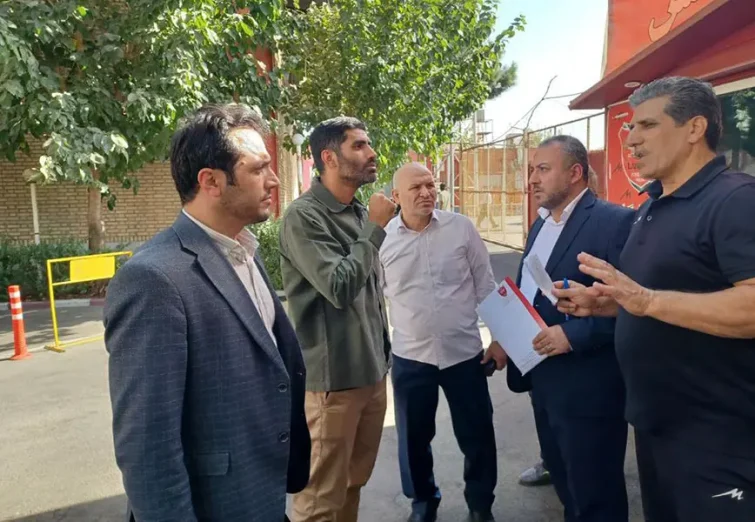 حضور مدیران پرسپولیس در درفشی‌فر / تصمیم ساخت نمازخانه