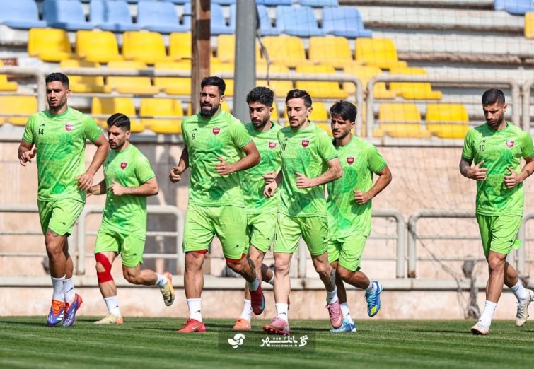 برگزاری تمرین پرسپولیس در زمین و سالن بدنسازی +تصاویر