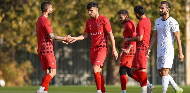 برتری پرسپولیس در بازی تدارکاتی / علیپور و اورونوف گل زدند +تصاویر