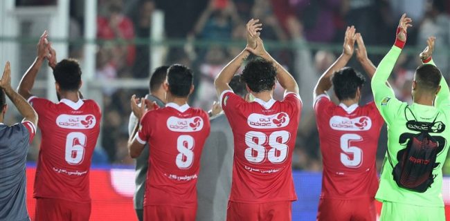 تساوی پرسپولیس و شمس آذر در نیمه اول