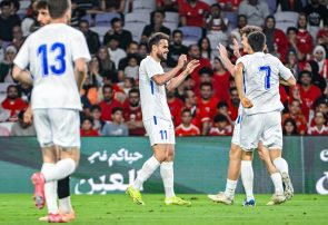 ازبکستان با شاهکار اوستون حریف ایران شد + فیلم دو سوپرگل اورونوف