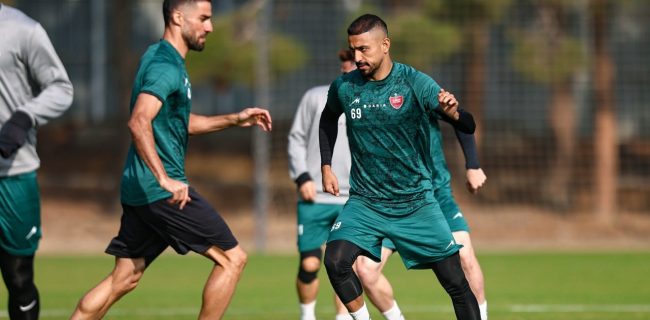 گزارش تصویری: آخرین تمرین پرسپولیس پیش از دربی