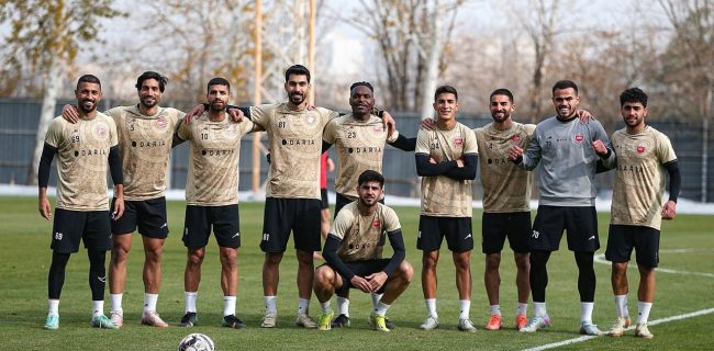 گزارش تصویری: تمرین امروز جمعه پرسپولیس
