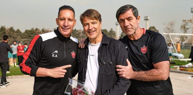 تمرین پرسپولیس با خداحافظی اونینگ و حضور ملی‌پوش شنای نابینایان +تصاویر