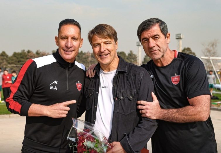 تمرین پرسپولیس با خداحافظی اونینگ و حضور ملی‌پوش شنای نابینایان +تصاویر