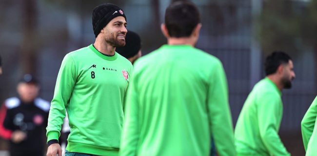 گزارش تصویری: آخرین تمرین پرسپولیس پیش از بازی آلومینیوم