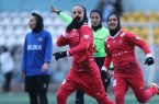 چهارمین برد پرسپولیس در لیگ برتر فوتبال زنان