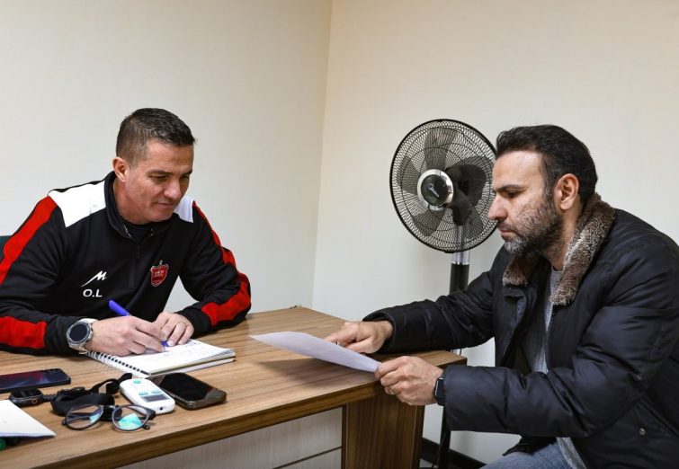 جلسه نقل و انتقالاتی اوسمار و خلیلی در آزادی / سرخپوشان به اردو رفتند +عکس