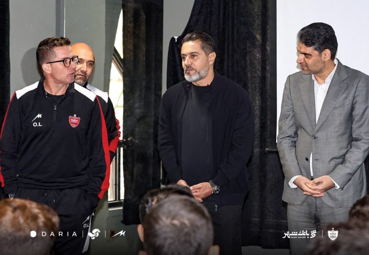 حضور حدادی و خلیلی در اردوی پرسپولیس +تصاویر حضور حدادی و خلیلی در اردوی پرسپولیس +تصاویر