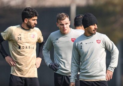گزارش تصویری: تمرین پرسپولیس با بازیکنان جدید