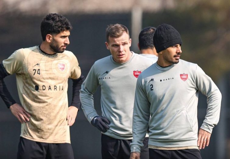 گزارش تصویری: تمرین پرسپولیس با بازیکنان جدید