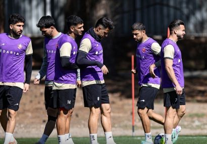 گزارش تصویری: آخرین تمرین پرسپولیس پیش از بازی ذوبآهن